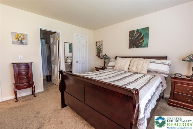 2657 Anthony Ct, Palmer Twp, PA 18045 - bedroom with light carpet and baseboards
