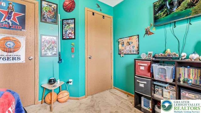 3954 Cedar Dr, Lehigh Twp, PA 18088 - interior space featuring carpet flooring and baseboards