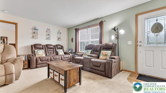 3954 Cedar Dr, Lehigh Twp, PA 18088 - living room featuring healthy amount of natural light