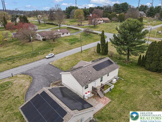 3954 Cedar Dr, Lehigh Twp, PA 18088 - view from above of property
