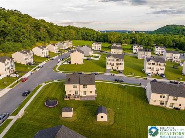 403 Lock Dr, Allen Twp, PA 18067 - aerial view of residential area with a forest