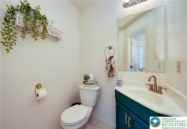 1778 Pinewind Dr, Alburtis Boro, PA 18011 - bathroom featuring vanity and tile patterned floors