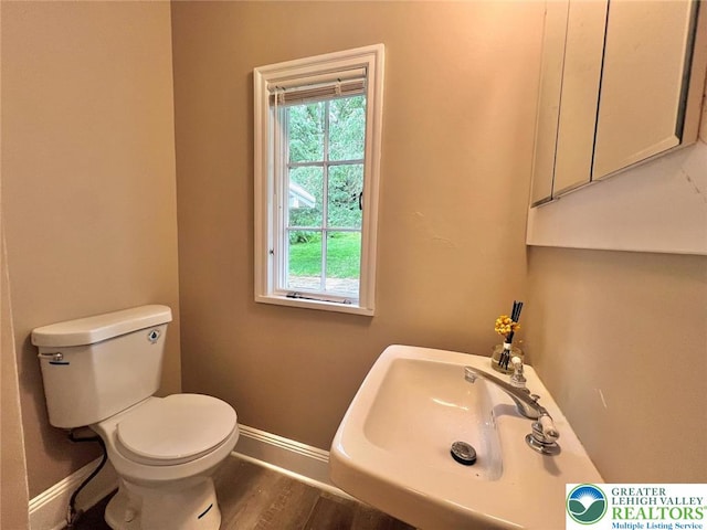 737 Frost Hollow Rd, Easton, PA 18040 - bathroom featuring plenty of natural light and wood finished floors