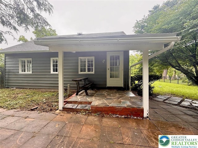 737 Frost Hollow Rd, Easton, PA 18040 - back of property featuring a patio area
