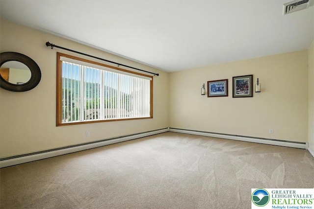 627 Columbia Ave, Palmerton Boro, PA 18071 - spare room with carpet floors and baseboards