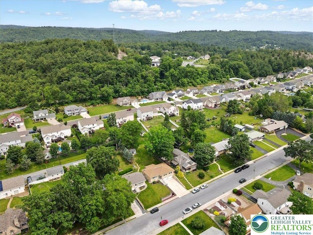627 Columbia Ave, Palmerton Boro, PA 18071 - aerial view of residential area with a forest