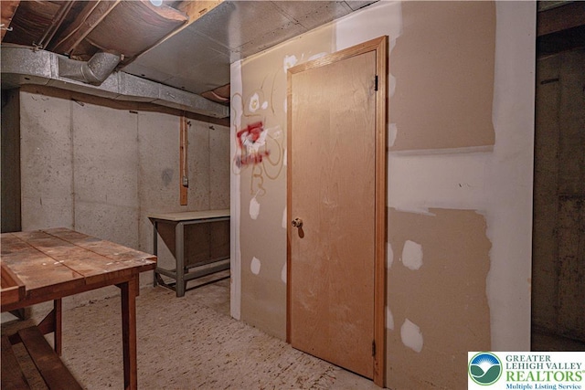1265 Clearview Cir, Lower Macungie Twp, PA 18103 - view of unfinished below grade area