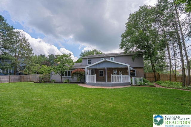 1265 Clearview Cir, Lower Macungie Twp, PA 18103 - back of property with brick siding