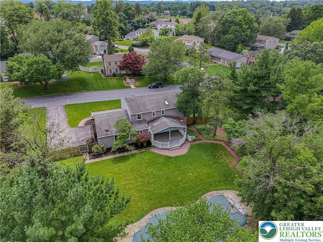 1265 Clearview Cir, Lower Macungie Twp, PA 18103 - aerial view of residential area
