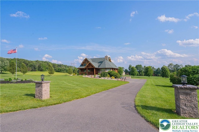 379 Meyer Rd, Bushkill Twp, PA 18064 - surrounding community featuring a lawn
