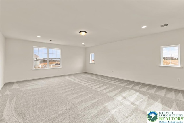 1901 Meadows Rd, Lower Saucon Twp, PA 18015 - carpeted empty room with recessed lighting