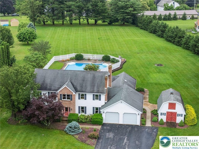 1151 Marfield Dr, Bushkill Twp, PA 18064 - view of subject property with a pool area