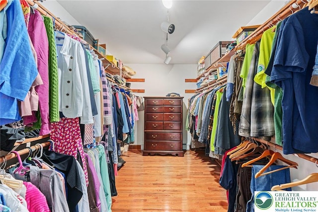 1151 Marfield Dr, Bushkill Twp, PA 18064 - spacious closet with wood finished floors