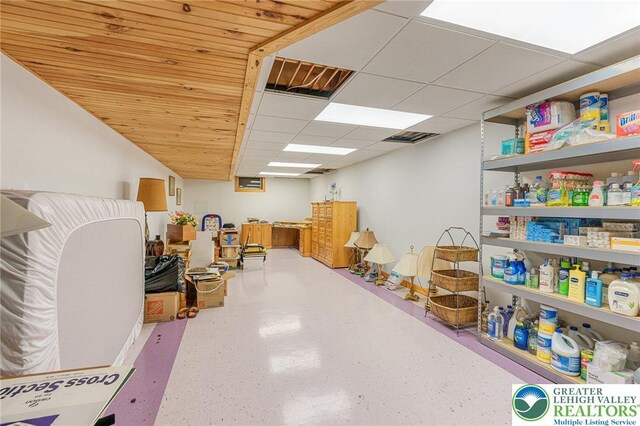 1151 Marfield Dr, Bushkill Twp, PA 18064 - view of finished basement
