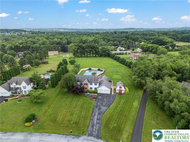 1151 Marfield Dr, Bushkill Twp, PA 18064 - aerial view of a forest