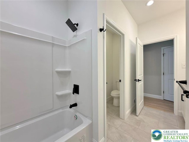 3631 Oak Ridge Dr, Washington Twp, PA 18080 - full bathroom with tub / shower combination and recessed lighting
