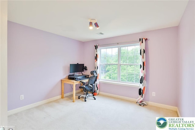 780 Ramblewood Dr, Forks Twp, PA 18040 - carpeted office featuring baseboards