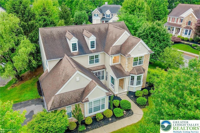 780 Ramblewood Dr, Forks Twp, PA 18040 - aerial view of property and surrounding area