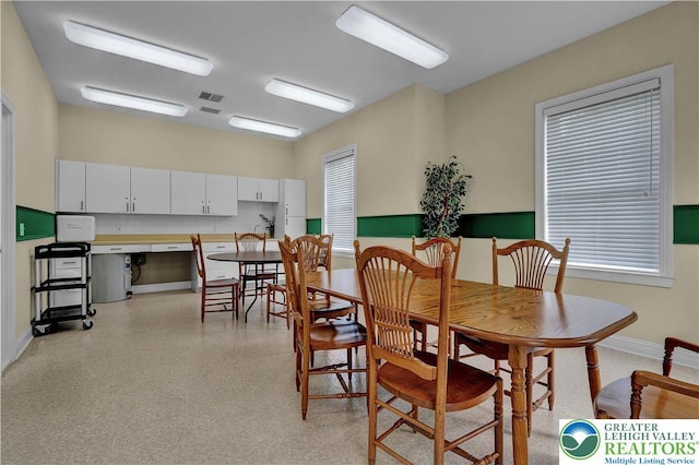 4693 Bluegrass Ln, Lower Macungie Twp, PA 18062 - dining space with baseboards