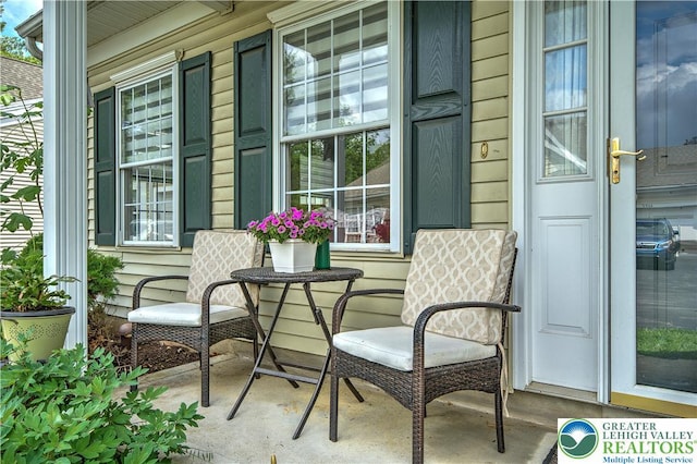 4693 Bluegrass Ln, Lower Macungie Twp, PA 18062 - view of covered porch