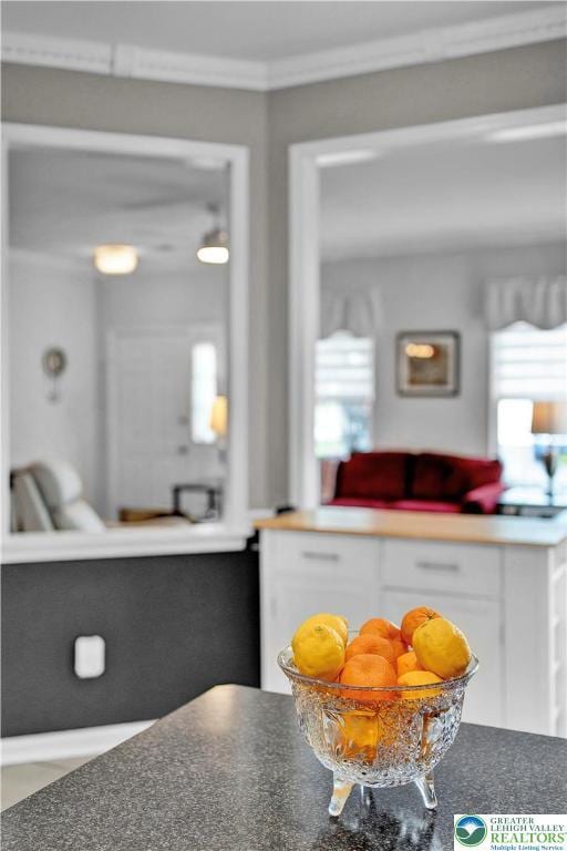 4693 Bluegrass Ln, Lower Macungie Twp, PA 18062 - detailed view of crown molding