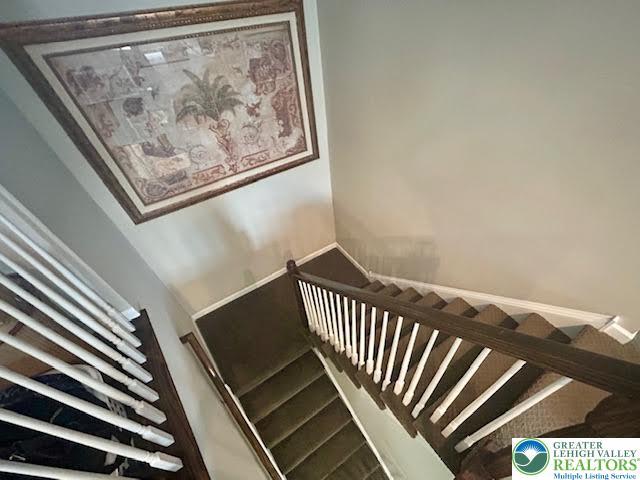 1051 Resolution Dr, Hanover Twp, PA 18017 - staircase with baseboards