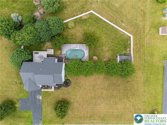 6841 Stone Croft Cir, Macungie Boro, PA 18062 - aerial view of property's location with property boundaries highlighted