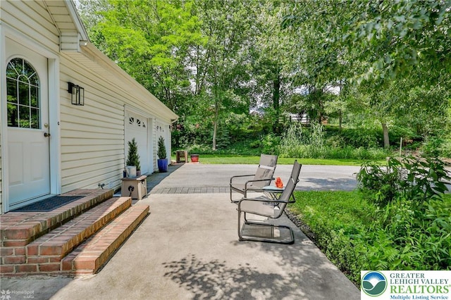 3745 Orefield Rd, South Whitehall Twp, PA 18104 - view of patio featuring view of scattered trees