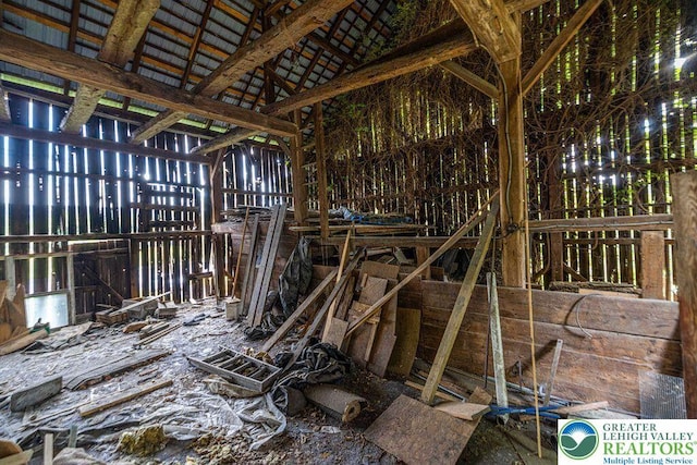 909 Interchange Rd, Polk Twp, PA 18333 - misc room featuring lofted ceiling