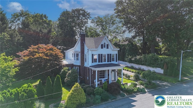 11 11 Ave, D, PA 17972 - view of home's exterior with a chimney