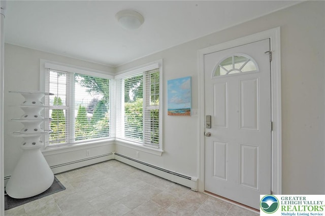 11 11 Ave, D, PA 17972 - entrance foyer with plenty of natural light and baseboard heating