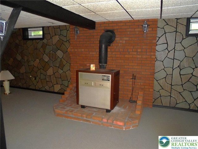 2546 Wehr Mill Rd, South Whitehall Twp, PA 18069 - detailed view of a wood stove