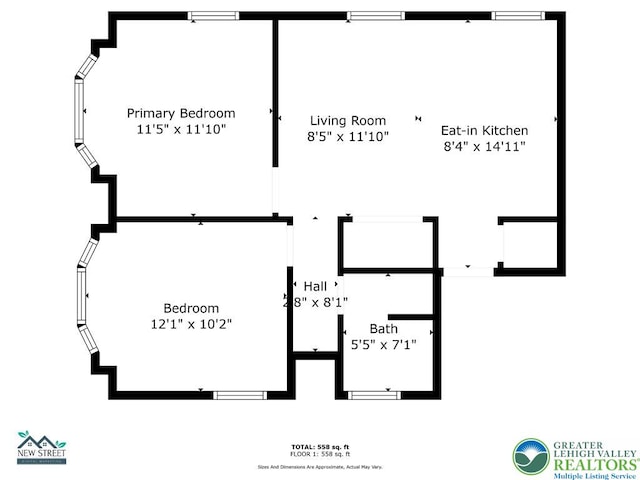 624 N Maxwell St, Allentown City, PA 18109 - view of room layout