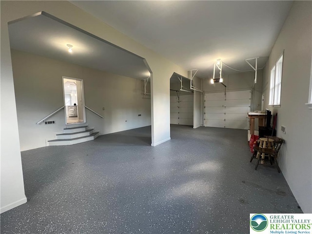 106 Lynx Ln, Chestnuthill Twp, PA 18330 - garage featuring a garage door opener