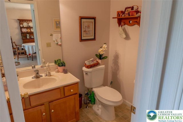 104 Garden Ct, Emmaus Boro, PA 18049 - bathroom with vanity and toilet