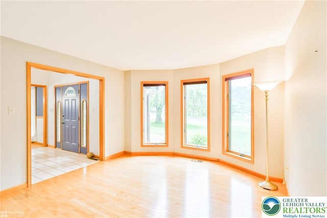6242 Domarray St, Upper Saucon Twp, PA 18036 - empty room featuring wood finished floors