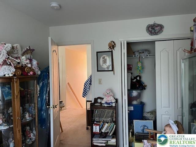255 Ridings Cir, Macungie Boro, PA 18062 - bedroom featuring a closet and carpet