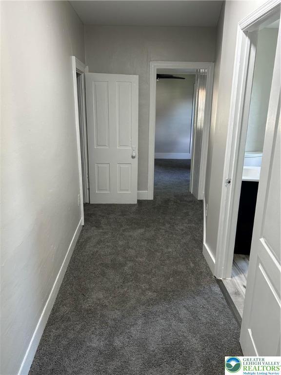230 White St, Lehighton Boro, PA 18235 - corridor with carpet flooring and baseboards