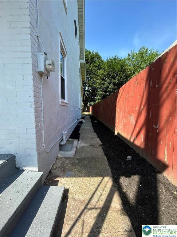 230 White St, Lehighton Boro, PA 18235 - view of side of property with stucco siding