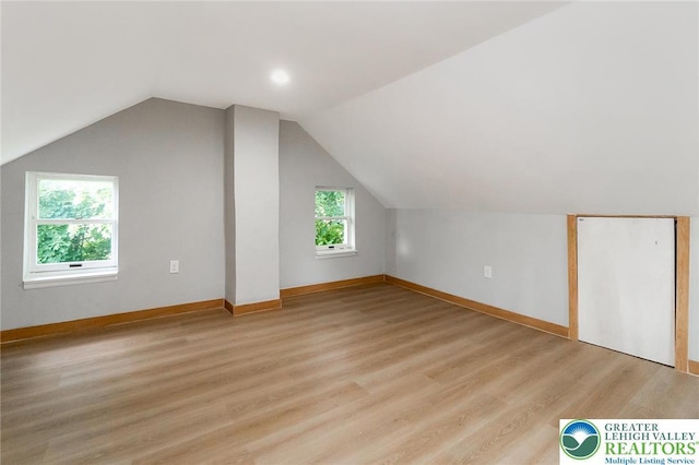 226 Fern St, Jim Thorpe Boro, PA 18229 - bonus room with light wood-style flooring and lofted ceiling