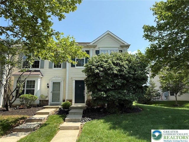 1499 Artisan Ct, Upper Macungie Twp, PA 18031 - view of front of property featuring a front lawn