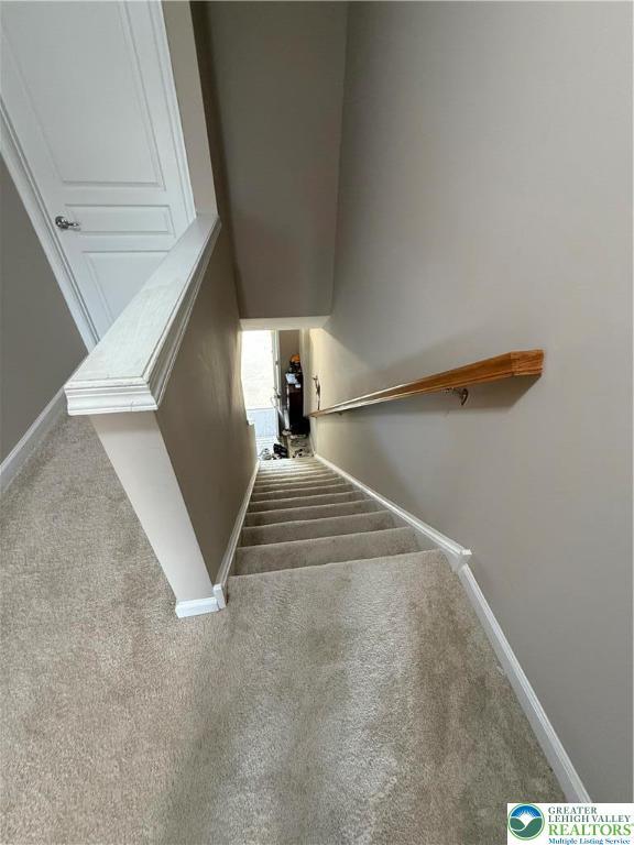 1499 Artisan Ct, Upper Macungie Twp, PA 18031 - staircase with carpet flooring