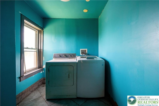 4220 Bethlehem Pike, Hilltown Twp, PA 18969 - washroom with separate washer and dryer and baseboards
