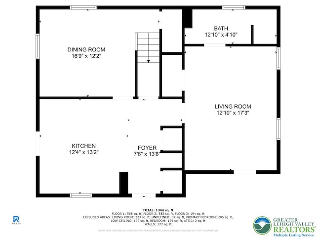 4220 Bethlehem Pike, Hilltown Twp, PA 18969 - view of home floor plan