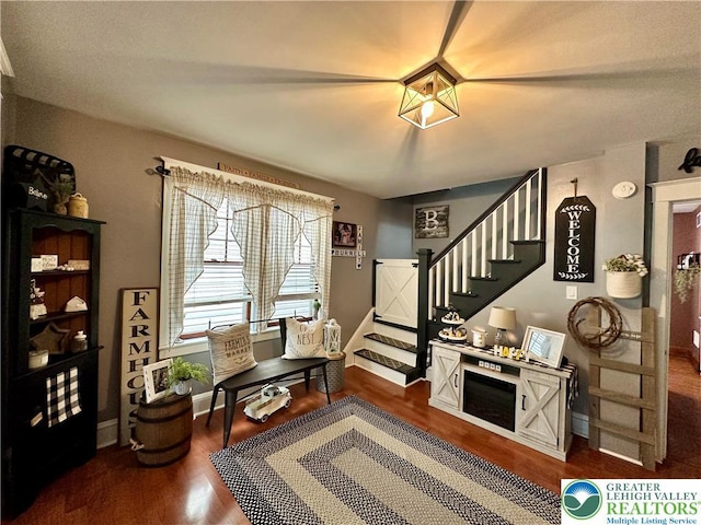 2031 Washington Blvd, Wilson Boro, PA 18042 - entrance foyer with stairway and wood finished floors