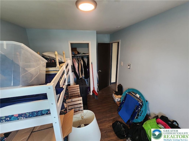1007 Calypso, Wayne, PA 18436 - bedroom with wood finished floors and a closet
