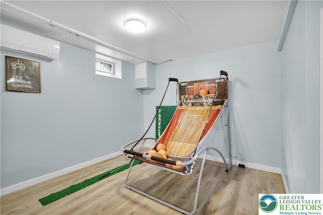 672 Clearview St, Tobyhanna Twp, PA 18334 - unfurnished room featuring wood finished floors and baseboards
