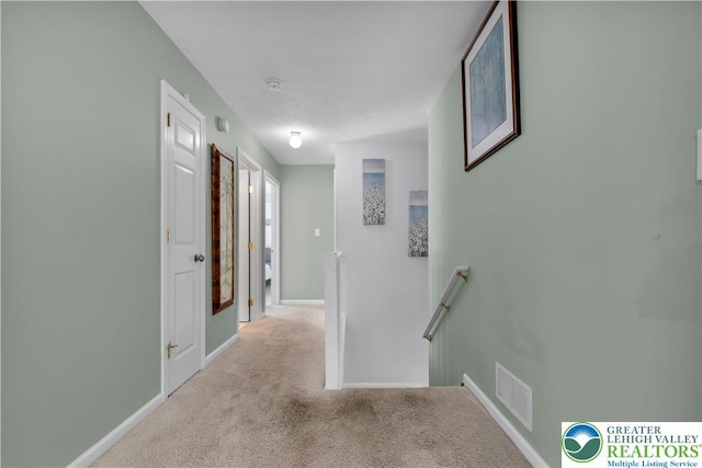672 Clearview St, Tobyhanna Twp, PA 18334 - corridor featuring an upstairs landing and carpet floors