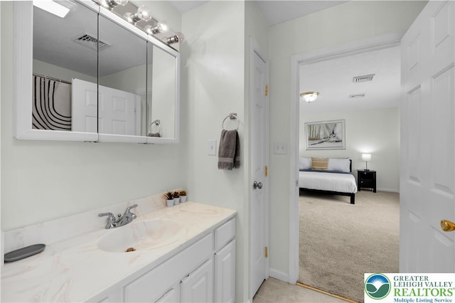 672 Clearview St, Tobyhanna Twp, PA 18334 - ensuite bathroom with vanity and baseboards