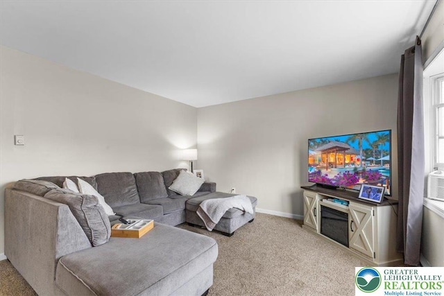 2233 Fox Run, Wilson Boro, PA 18042 - living area featuring light colored carpet and baseboards